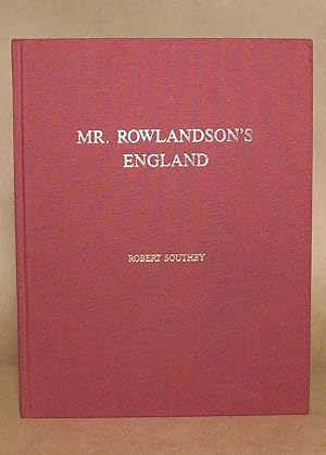Imagen del vendedor de Mr. Rowlandson's England a la venta por Offa's Dyke Books