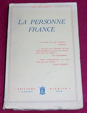 Imagen del vendedor de LA PERSONNE FRANCE a la venta por LE BOUQUINISTE