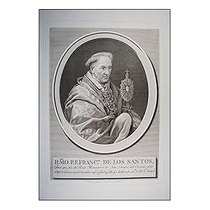 RMO. P. F. FRANCCO. DE LOS SANTOS, Prior que fue del Real Monasterio de San Lorenzo del Escorial,...