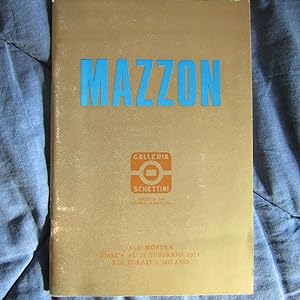 Image du vendeur pour Galliano Mazzon mis en vente par Antonio Pennasilico