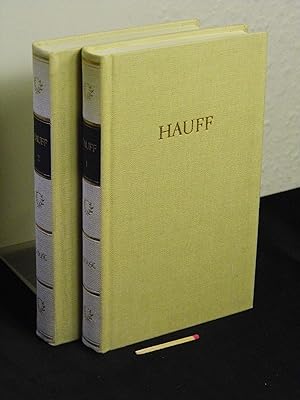 Hauffs Werke in zwei Bänden (komplett) - Erster Band + Zweiter Band (vollständig) - aus der Reihe...