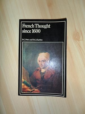 Seller image for French Thought Since 1600 for sale by Clement Burston Books