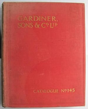 Gardiner Sons & Co. catalogue no.145;