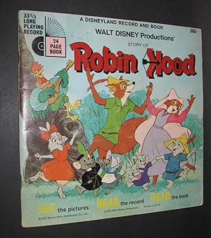 Walt Disney Productions' Story of Robin Hood [Book and Record]