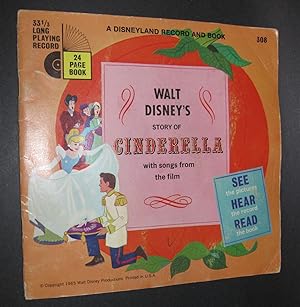 Walt Disney's Story of Cinderella [Book and Record]