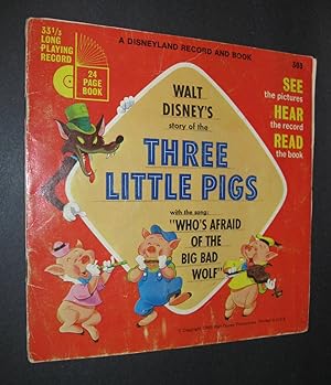 Walt Disney's Story of the Three Little Pigs [Book and Record]