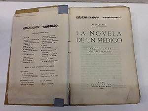 Seller image for LA NOVELA DE UN MEDICO MARYAN M for sale by LIBRERIA ANTICUARIA SANZ