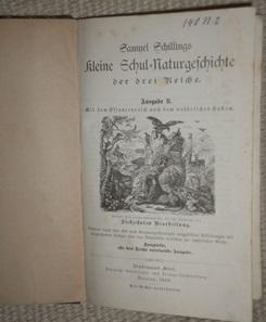 Samuel Schillings kleine Schul - Naturgeschichte der drei Reiche. Ausgabe B. Mit dem Pflanzenreic...