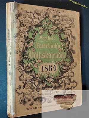 Bild des Verkufers fr Deutscher Volkskalender auf das Jahr 1864. zum Verkauf von Antiquariat-Fischer - Preise inkl. MWST