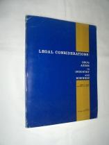 Seller image for Leagal Consideration: Drug Abuse in Industry and Bussiness for sale by dadsbooks