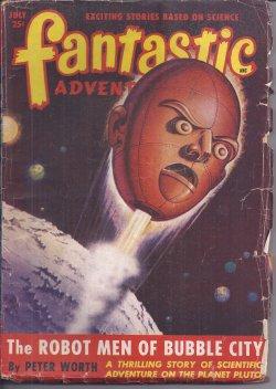 Seller image for FANTASTIC ADVENTURES: July 1949 for sale by Books from the Crypt
