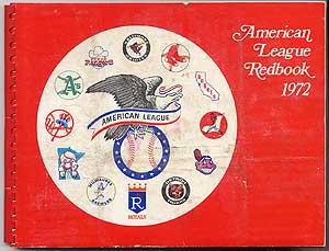 Image du vendeur pour American League Redbook 1972 mis en vente par Between the Covers-Rare Books, Inc. ABAA