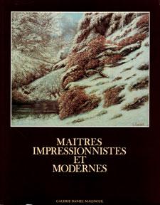 Maitres impressionistes et modernes.