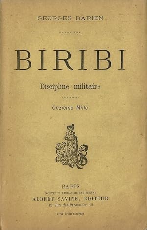 Image du vendeur pour Biribi, Discipline Militaire. mis en vente par Librairie Victor Sevilla