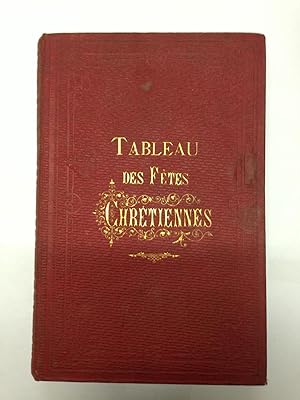 Seller image for Tableau potique des ftes chrtiennes for sale by LibrairieLaLettre2