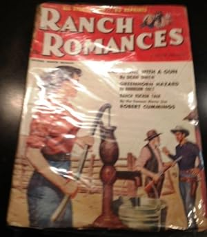 Seller image for Ranch Romances March 13, 1953 Stories include:Alone with a Gun   Dean Owen  Through Apache Pass   Robert Moore Williams  Bad, Bad, Bodie   Bob & Jan Young  Greenhorn Hazard   Harrison Colt  Gift from an Indian Girl   Cy Kees  Destiny at Devil s Hole   Frank P. Castle  Wild Bill Hickok   Harold Gluck  Hardcase   Robert Aldrich  Seat of the Trouble   Limerick Luke  Lullaby Prelude   Damaris Goehring  Range Arithmetic   Maxine Fisher  The Nester [Part 2 of 4]   Wayne D. Overholser for sale by Rare Reads
