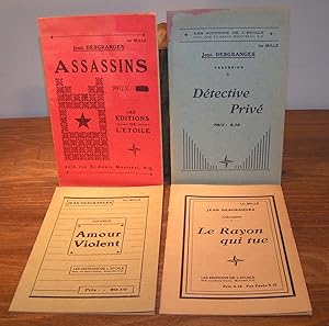 ASSASSINS (en 4 tomes ; Assassins, Détective Privé, Amour Violent et, Le Rayon qui tue)