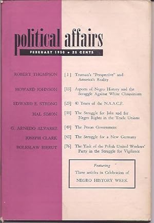 Political Affairs, Vol. XXIX, No. 2, February 1950