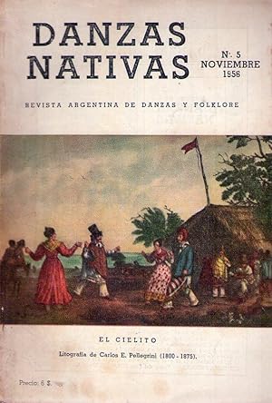 Bild des Verkufers fr DANZAS NATIVAS. (6 vols.). No. 1, 2, 3, 5, 6 y 7 - Ao I, julio de 1956 a enero de 1957 zum Verkauf von Buenos Aires Libros