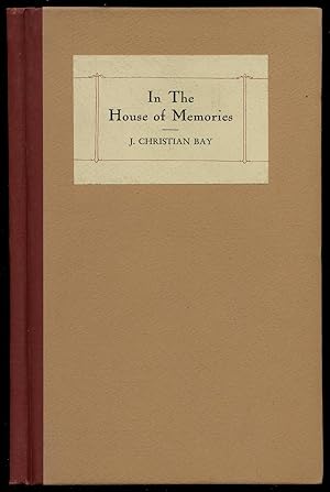 Bild des Verkufers fr In the House of Memories zum Verkauf von Between the Covers-Rare Books, Inc. ABAA