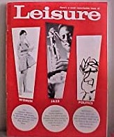 Imagen del vendedor de Leisure Magazine, Volume I, No. 4, December, 1960 a la venta por Legacy Books II