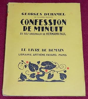 Image du vendeur pour CONFESSION DE MINUIT mis en vente par LE BOUQUINISTE