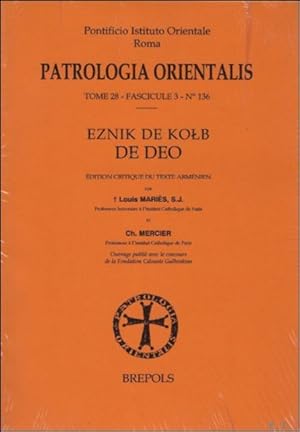 Immagine del venditore per Eznik de Kolb De Deo, venduto da BOOKSELLER  -  ERIK TONEN  BOOKS