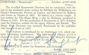 Bild des Verkufers fr Autograph / signature of the English conductor, organist and composer, Malcolm Sargent. zum Verkauf von David Strauss