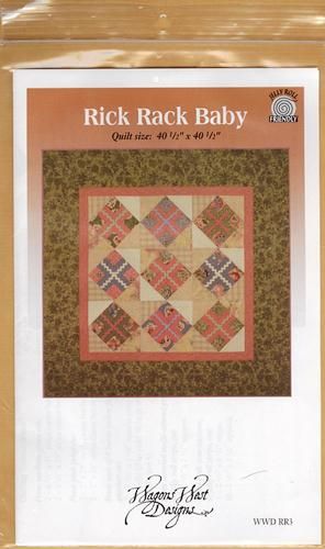 Rick Rack Baby Quilt Pattern WWD RR3