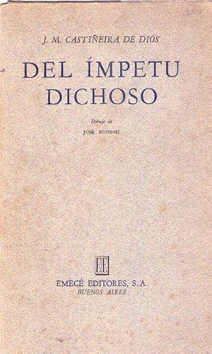 Imagen del vendedor de DEL IMPETU DICHOSO. Dibujo de Jos Bonomi a la venta por Buenos Aires Libros