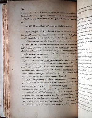 Seller image for Synopsis Praelectionum Philosophiae Naturalis quas in Universitate Gregoriana habuit. for sale by Patrick Pollak Rare Books ABA ILAB