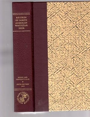 Records of North American Whitetail deer, 5th Edition