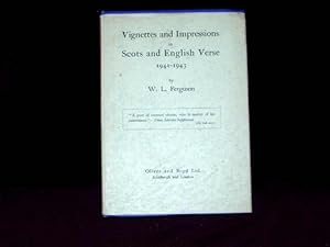 Bild des Verkufers fr Vignettes and Impressions in Scots and English Verse 1941 - 1943; zum Verkauf von Wheen O' Books