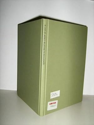 Seller image for A List of Books with References to Periodicals Relating to Railroads in Their Relation to the Government and the Public for sale by Friendly Used Books