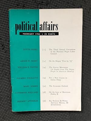 Political Affairs, Vol. XXXIII, No. 2, February 1954