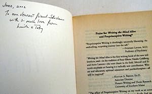 Seller image for Writing the Mind Alive: The Proprioceptive Method for Finding Your Authentic Voice for sale by Trilby & Co. Books