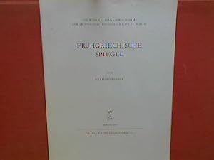 Bild des Verk�ufers f�r Fr�hgriechische Spiegel - Aspekte technischer Neuerungen in der Antike : 132. Winckelmannsprogramm der arch�ologischen Gesellschaft zu Berlin. zum Verkauf von books4less (Versandantiquariat Petra Gros GmbH & Co. KG)
