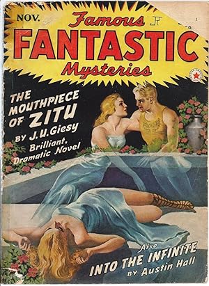 Imagen del vendedor de Famous Fantastic Mysteries 1942 Vol. 5 # 1 Nov (November): The Mouthpiece of Zitu / Into the Infinite (pt 2) / The Demoiselle d'Ys a la venta por John McCormick