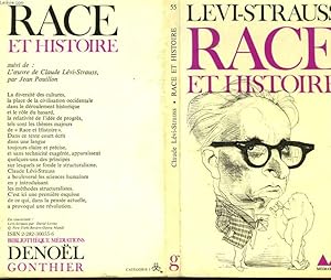 Seller image for RACE ET HISTOIRE - SUIVI DE - L'OEUVRE DE CLAUDE LEVI-STRAUSS for sale by Le-Livre