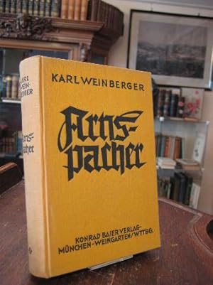 Imagen del vendedor de Arnspacher : Ein Roman aus der Mnchner Schwedenzeit. a la venta por Antiquariat an der Stiftskirche