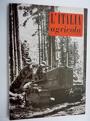 "L'ITALIA AGRICOLA Rivista Mensile Illustrata Anno 92 N.°1 GENNAIO 1955"