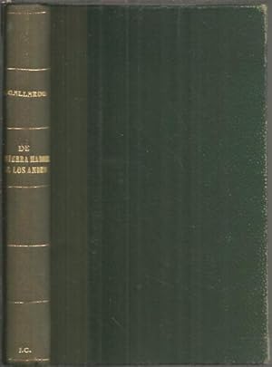 Bild des Verk�ufers f�r DE SIERRA MADRE A LOS ANDES. zum Verkauf von Librer�a Javier Fern�ndez