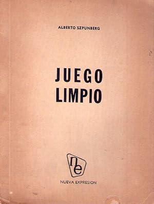 Imagen del vendedor de JUEGO LIMPIO a la venta por Buenos Aires Libros