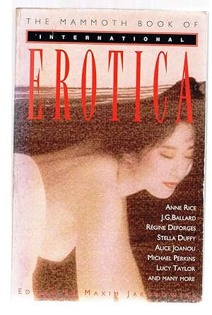 Seller image for The Mammoth Book of International Erotica for sale by Riverhorse Books