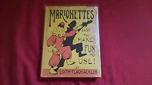 MARIONETTES EASY TO MAKE! FUN TO USE!