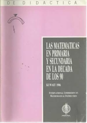 Imagen del vendedor de Las matemticas en primaria y secundaria en la decada de los 90 a la venta por Librera Cajn Desastre