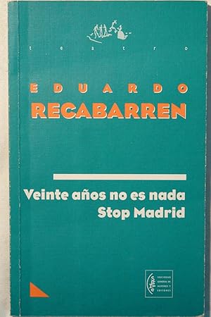 Imagen del vendedor de Veinte aos no es nada Stop Madrid a la venta por NOMBELA LIBROS USADOS