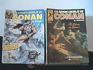 * Gran lote 50 nºs: LA ESPADA SALVAJE DE CONAN EL BARBARO. Serie Oro. Planeta Comic y Comics Foru...