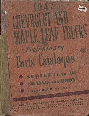 Imagen del vendedor de 1947 Chevrolet and Maple Leaf Trucks a la venta por Black Sheep Books