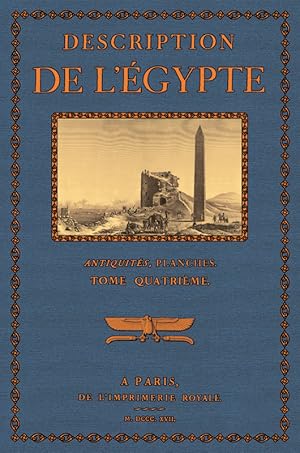 Bild des Verkufers fr Description de l'Egypte - Antiquits Planches 4 zum Verkauf von Antiquariat  Fines Mundi